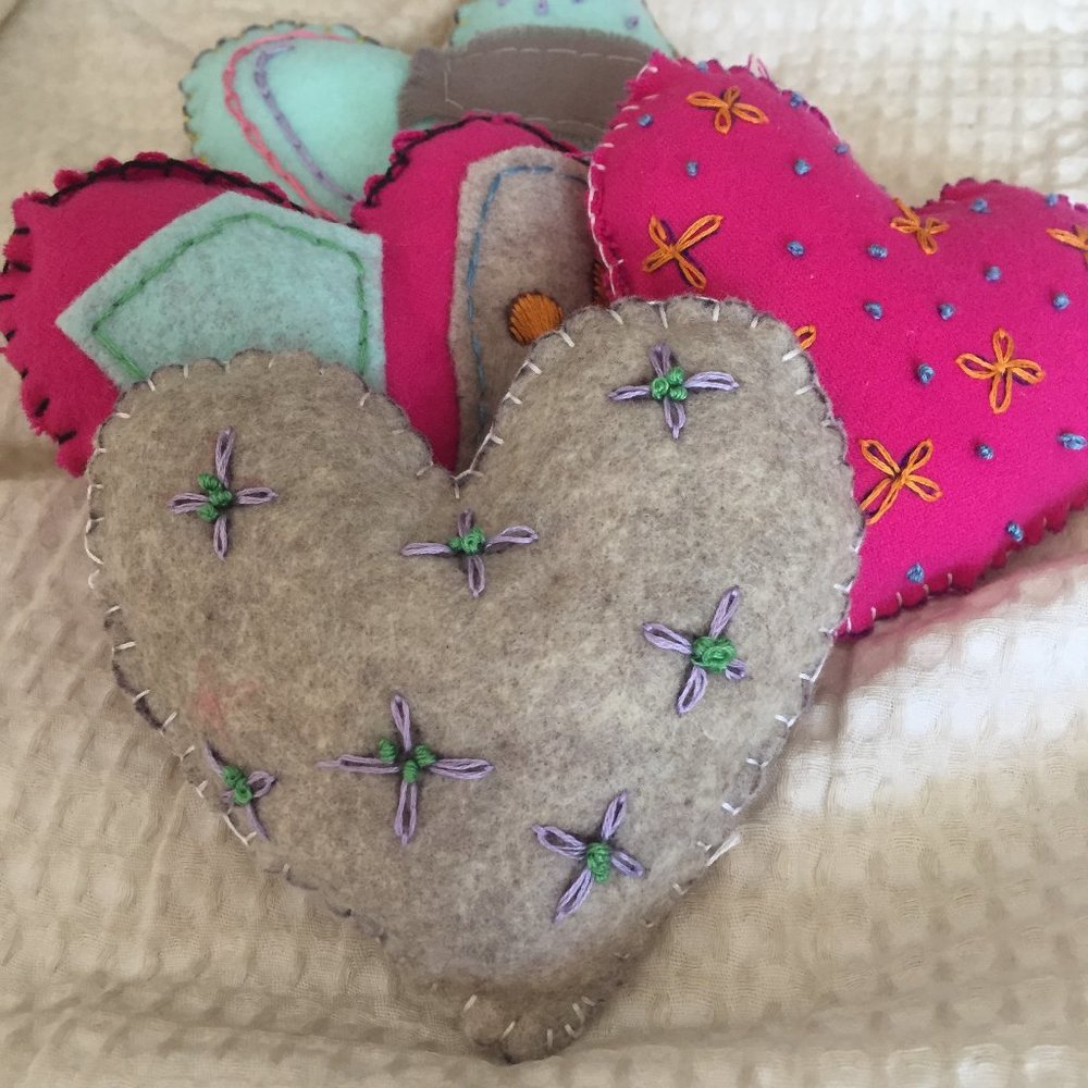 Plush Hearts